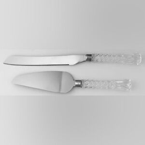 Gorham Lady Anne Crystal Handle Dessert Set